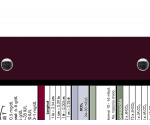  WhiteCoat Clipboard® - Wine Edición médica